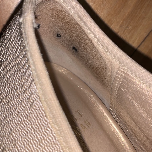 Stuart Weitzman Wood Stacked Platform Bootie 9 - Picture 9 of 9